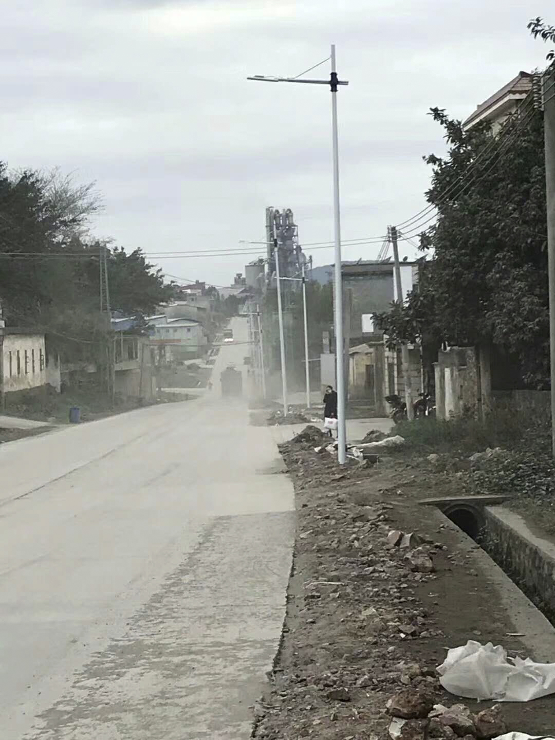 河源上莞路路灯亮化项目